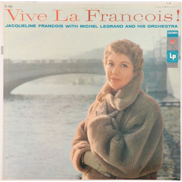 Vive La Francois! - Jacqueline François with Michel Legrand 12" Vinyl LP CL 966 - Picture 1 of 8